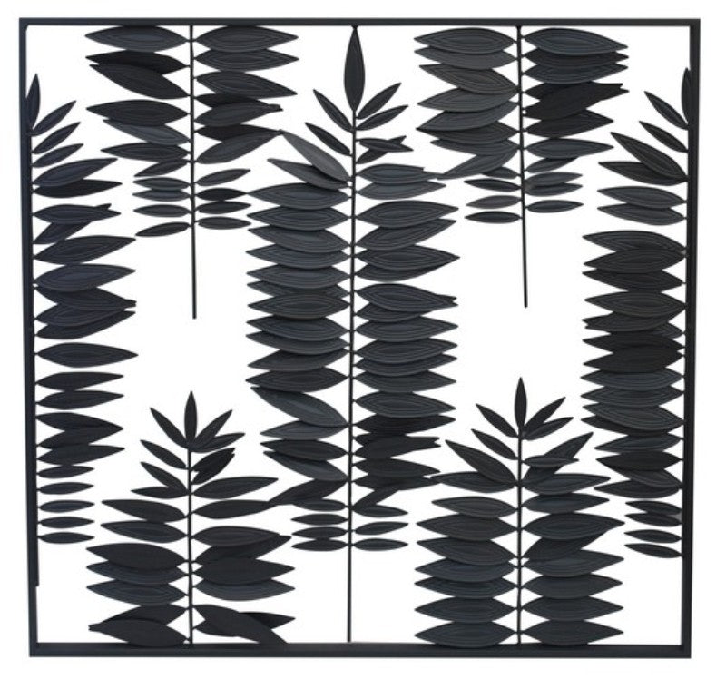 Metal Floral Wall Hanging (80 x 80cm)
