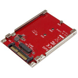 M.2 Drive to U.2 (SFF-8639) Host Adapter for M.2 PCIe NVMe SSDs