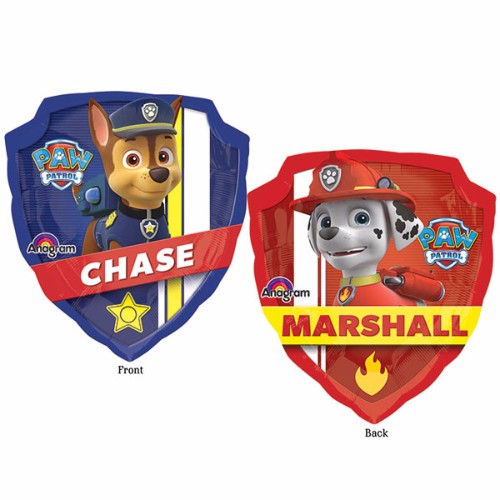 Mini Shape Paw Patrol - 2 Sided (Flat)