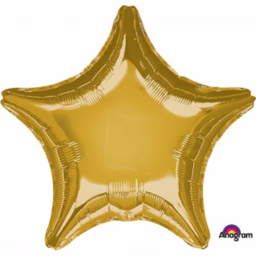 Balloon 45cm Star Gold Foil Balloon