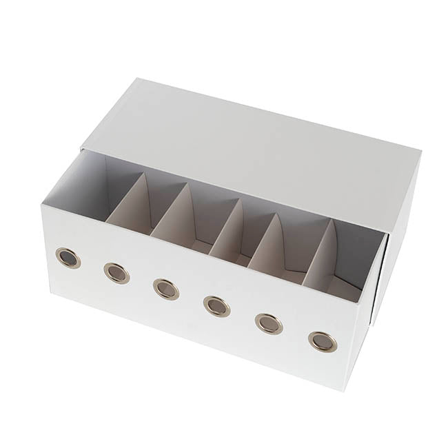 Ribbon Dispenser Box White