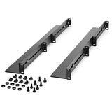 1U Server Rack Rails with Adjustable Mounting Depth - 4 post