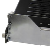 2U Adjustable Mount Depth Vented Sliding Rack Shelf w/ Cable Mgmt - 50lbs/22.7kg