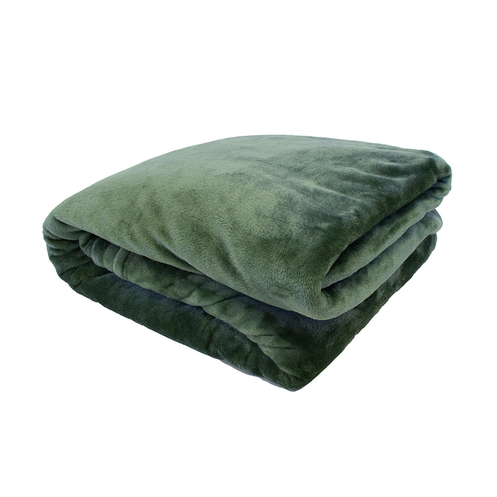 Ultraplush Blanket Moss Double/Queen