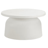 OUTDOOR COFFEE TABLE - WHITE