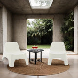 OUTDOOR RELAX CHAIR - WHITE