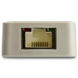 USB 3.1 USB-C Ethernet Adapter with Extra USB Port - White