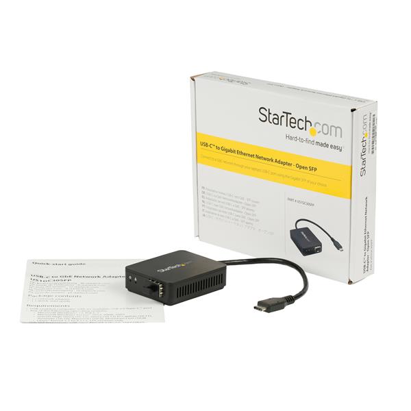 USB-C to Fiber Optic Converter - Open SFP