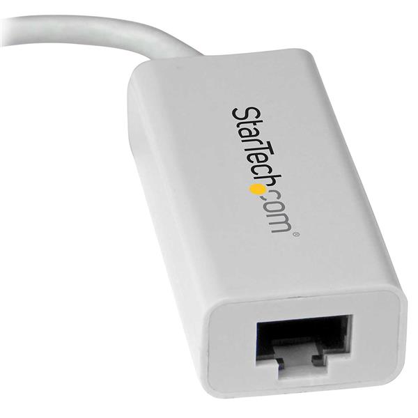 USB-C to Gigabit Network Adapter - White