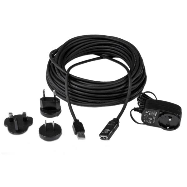 10m USB 2.0 Active Extension Cable - M/F