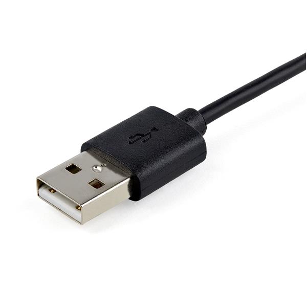 USB-A to USB-C Cable - Right-Angle - M/M - 91 cm (3 ft.) - USB 2.0