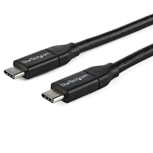 1m 3ft USB C to USB C cable with 5A PD for fast charging and reliable connection for USB-C devices up to 100W.