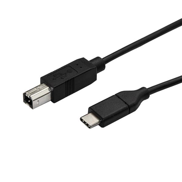 High-quality 3m USB-C to USB-B printer cable for seamless connectivity with printers, scanners, and external drives.