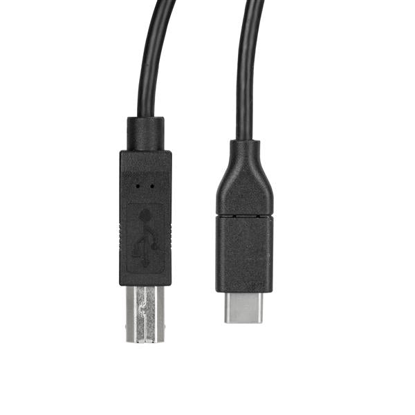 USB-C to USB-B Printer Cable - M/M - 0.5 m - USB 2.0