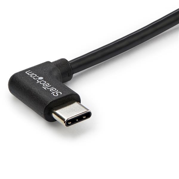 Right-Angle USB-C Cable - M/M - 91 cm (3 ft.) - USB 2.0
