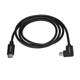Right-Angle USB-C Cable - M/M - 91 cm (3 ft.) - USB 2.0