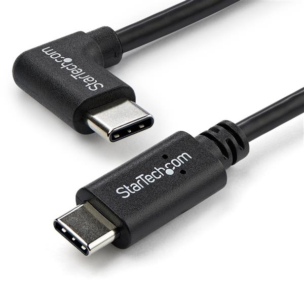 Right-Angle USB-C Cable - M/M - 91 cm (3 ft.) - USB 2.0