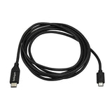 USB-C to Micro-B Cable - M/M - 1,8m (6 ft.) - USB 2.0