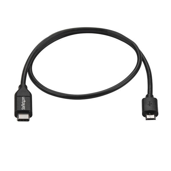 USB-C to Micro-B Cable - M/M - 0.5 m - USB 2.0