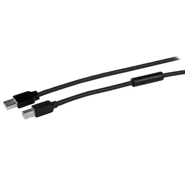 15m / 50 ft Active USB 2.0 A to B Cable - M/M