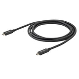 2m (6ft) USB C Cable with Power Delivery (3A) - M/M - USB 3.0 - USB-IF Certified