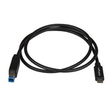 USB-C to USB-B printer cable, 91 cm, supports 10Gbps data transfer for seamless connections with printers and scanners.