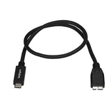 USB-C to Micro-B Cable - M/M - 0.5 m - USB 3.1 (10Gbps)