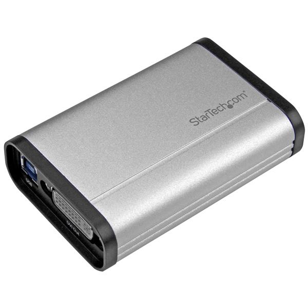 USB 3.0 Capture Device for High-Performance DVI Video - 1080p 60fps - Aluminum