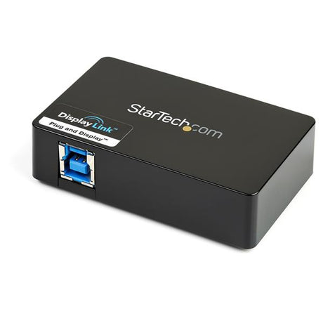 USB 3.0 to HDMI and DVI dual monitor adapter enabling 2048x1152 resolution, perfect for enhanced work or gaming setups.