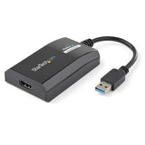 USB 3.0 to HDMI adapter for adding an external monitor, supporting 1080p and 1920x1200 resolutions, ideal for multitasking.