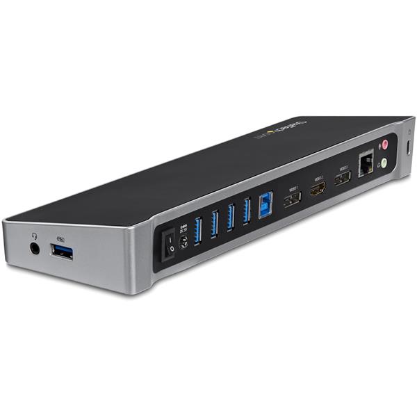 Triple-Monitor Docking Station for Laptops - USB 3.0