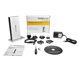DVI Dual-Monitor Docking Station for Laptops - HDMI and VGA Adapters - USB 3.0