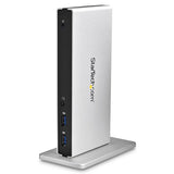 DVI Dual-Monitor Docking Station for Laptops - HDMI and VGA Adapters - USB 3.0