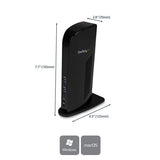 HDMI and DVI Dual-Monitor Docking Station for Laptops - USB 3.0