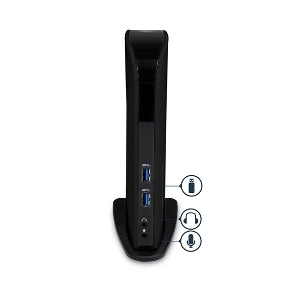 HDMI and DVI Dual-Monitor Docking Station for Laptops - USB 3.0