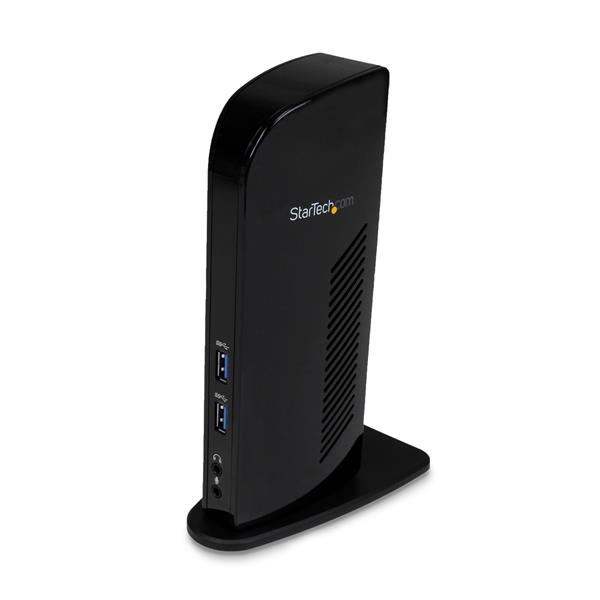 HDMI and DVI Dual-Monitor Docking Station for Laptops - USB 3.0