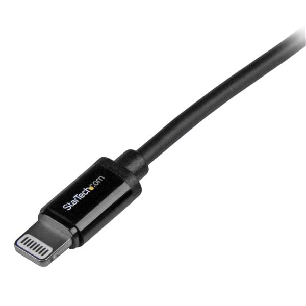 USB to Lightning Cable - Apple MFi Certified - 1 m (3 ft.) - Black