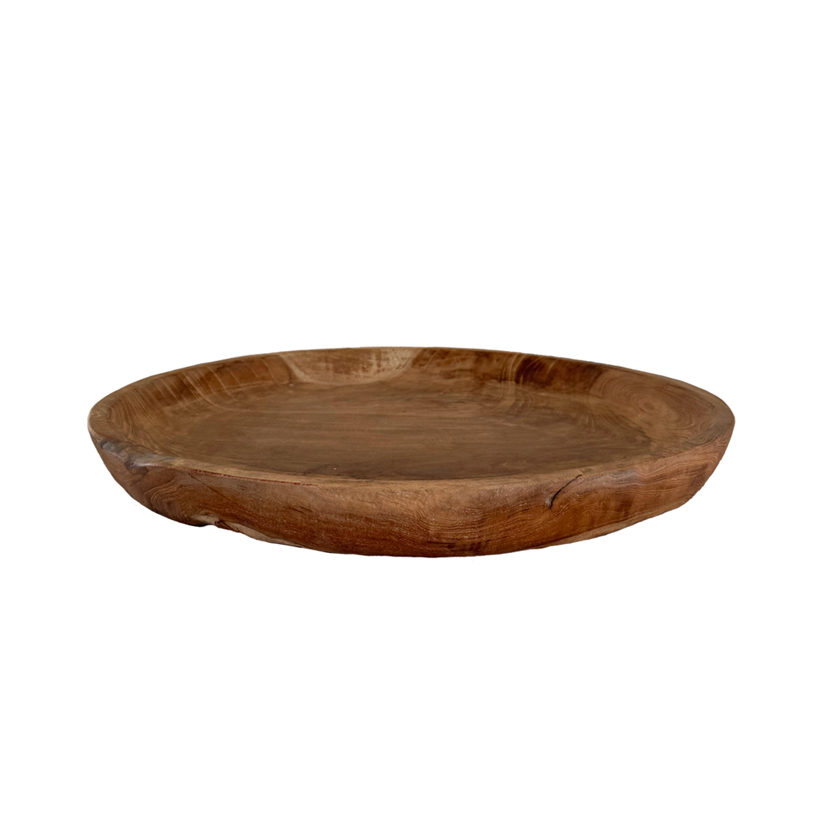 Organic Teak Platter - Round (50cm)