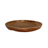 Organic Teak Platter - Round (50cm)