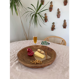 Organic Teak Platter - Round (50cm)