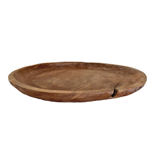 Organic Teak Platter - Round (60cm)