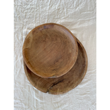 Organic Teak Platter - Round (50cm)