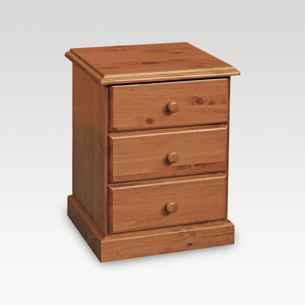 Jessica Bedside Cabinet - 3 Drawers