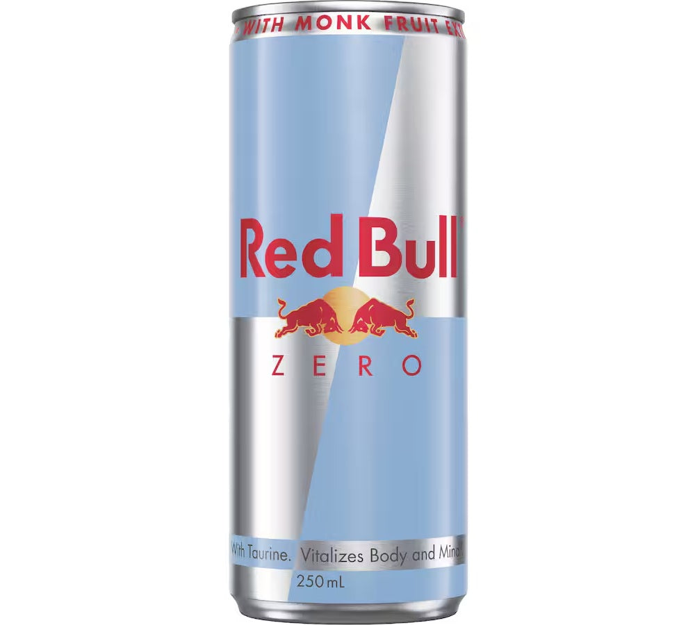 Red Bull Zero Energy Drink  Single can 250mL