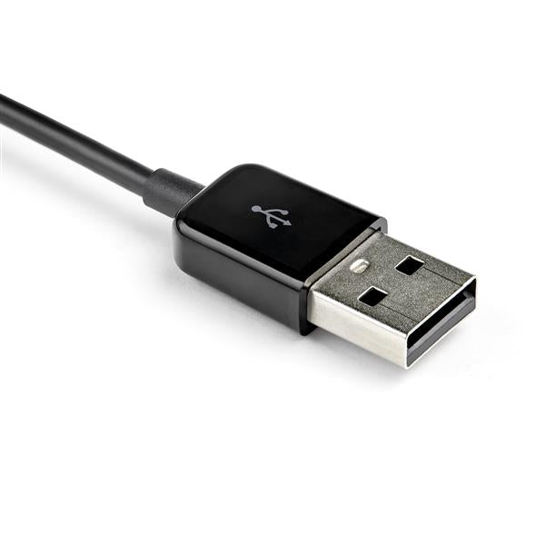 2m VGA to HDMI converter cable with audio for seamless 1080p video connection to monitors, TVs, and projectors.