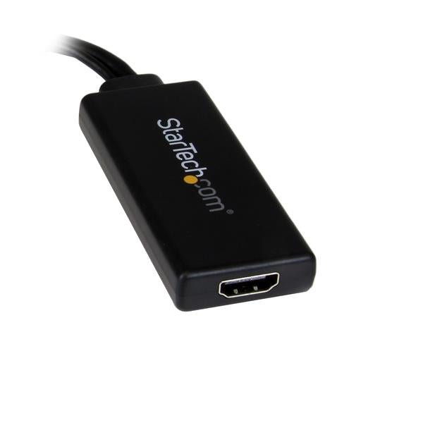 VGA to HDMI Adapter with USB Audio & Power – Portable VGA to HDMI –  1080p