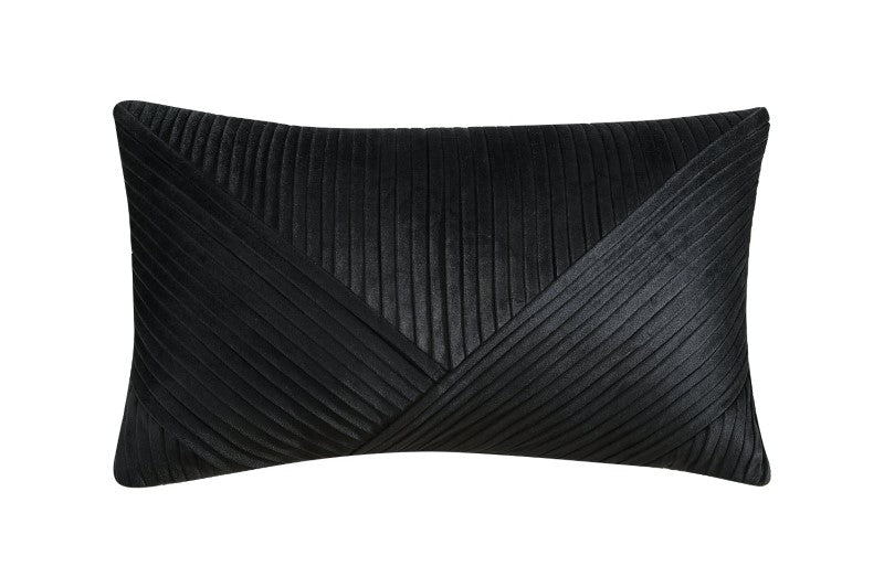 Decorator Cushion - Vienna Black by Private Collection (30 x 50 cm)