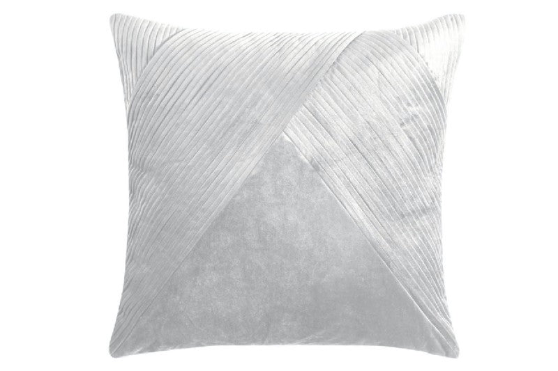 European Pillowcase - Vienna Silver by Private Collection (65 x 65cm)