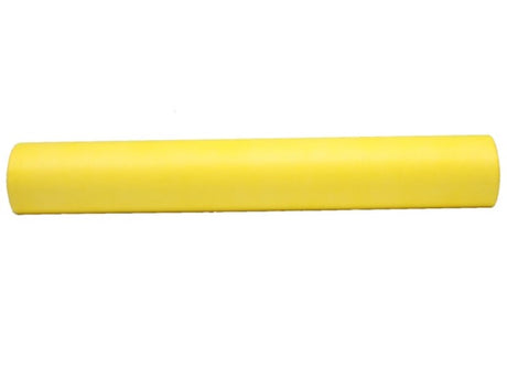 Vibrant yellow Vilene roll measuring 60cm x 50m, ideal for gift wrapping and various DIY projects.