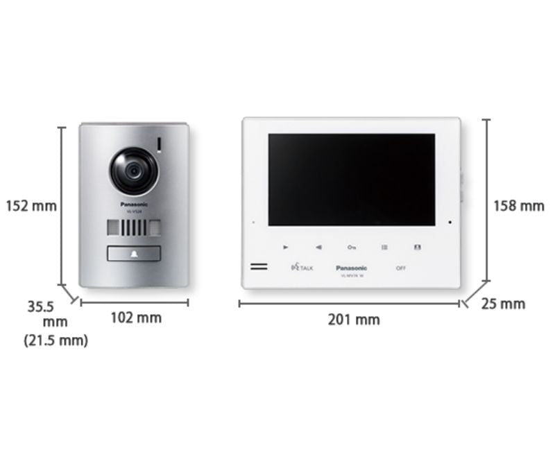 Residential Video Intercom Kit - Panasonic VL-SV74AZ-W